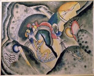 Le coup noir (Wassily Kandinsky) - Muzeo.com
