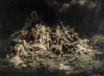 Le Déluge (Léon François Comerre) - Muzeo.com