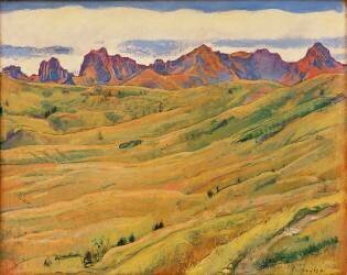 Le Gantrisch (Ferdinand Hodler) - Muzeo.com