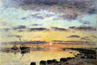 Le Havre (Eugène Boudin) - Muzeo.com