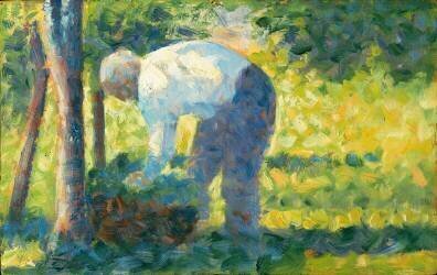 Le jardinier (Georges Seurat) - Muzeo.com