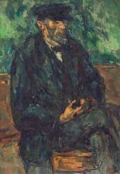 Le jardinier Vallier (Paul Cézanne) - Muzeo.com