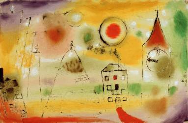 Le jour de l'hiver juste avant midi (Paul Klee) - Muzeo.com