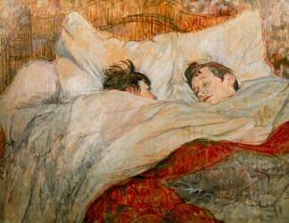 Le lit (Henri de Toulouse-Lautrec) - Muzeo.com