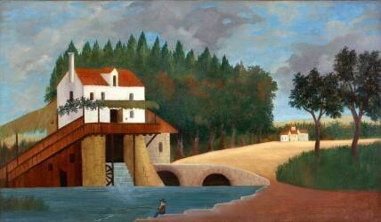 Le Moulin (Henri Rousseau) - Muzeo.com
