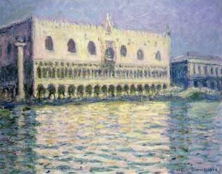 Le Palais Ducal (Claude Monet) - Muzeo.com