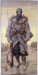 Le poilu (Louis-Charles Louis) - Muzeo.com