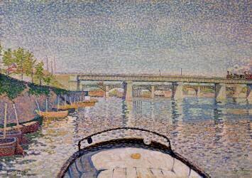 Le pont d'Asnières (Paul Signac) - Muzeo.com