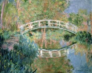 Le pont japonais (Claude Monet) - Muzeo.com