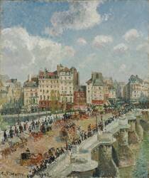 Le Pont Neuf (Camille Pissarro) - Muzeo.com