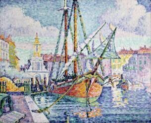 Le port (Paul Signac) - Muzeo.com