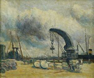 Le Port (Maximilien Luce) - Muzeo.com