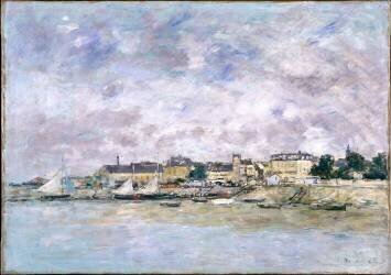 Le port (Eugène Boudin) - Muzeo.com