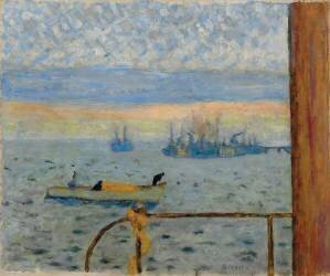 Le port (Pierre Bonnard) - Muzeo.com