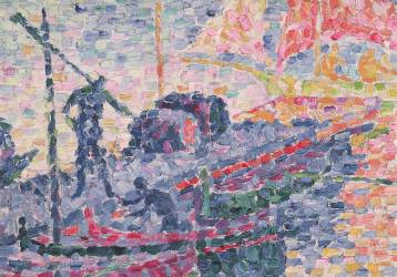 Le Port de Saint-Tropez (Paul Signac) - Muzeo.com