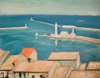 Le Port de Sète (Albert Marquet) - Muzeo.com
