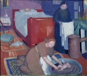 Le Premier Bain (Maurice Denis) - Muzeo.com
