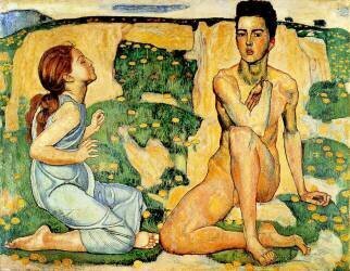Le Printemps (Ferdinand Hodler) - Muzeo.com