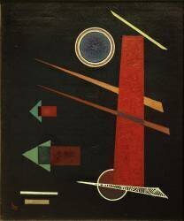 Le rouge puissant (Wassily Kandinsky) - Muzeo.com