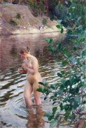 Le ruisseau froid (Anders Zorn) - Muzeo.com