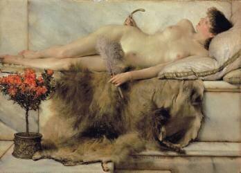 Le Tepidarium (Lawrence Alma-Tadema) - Muzeo.com