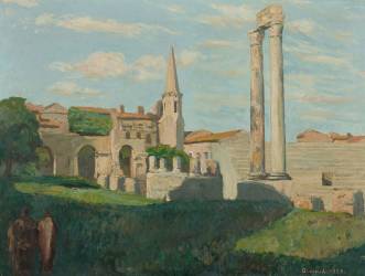 Le théâtre antique d'Arles (Pierre Girieud) - Muzeo.com