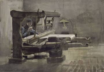 Le Tisserand (Vincent van Gogh) - Muzeo.com