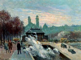 Le Trocadéro (Maximilien Luce) - Muzeo.com