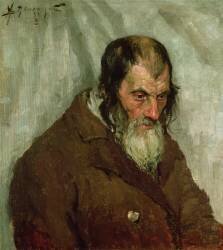 Le vieux juif (Alexej von Jawlensky) - Muzeo.com