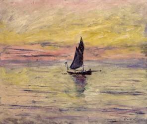 Le voilier (Claude Monet) - Muzeo.com