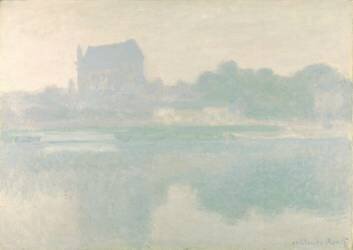 L'église de Vernon (Claude Monet) - Muzeo.com