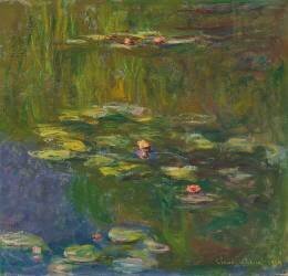 L'étang aux nénuphars (Claude Monet) - Muzeo.com