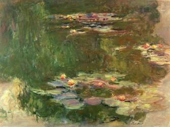L'étang des nénuphars (Claude Monet) - Muzeo.com