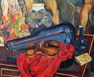 L'étui de violon (Suzanne Valadon) - Muzeo.com