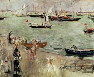 L'île de Wight (Berthe Morisot) - Muzeo.com