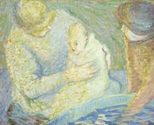 L'enfant au bain (Theodore Earl Butler) - Muzeo.com