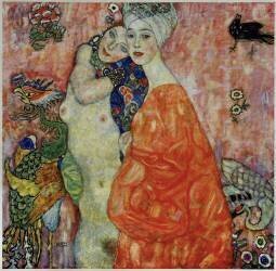 Les amies (Gustav Klimt) - Muzeo.com