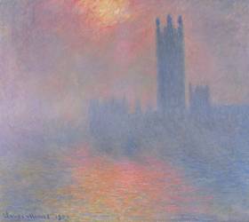 Les chambres du Parlement (Claude Monet) - Muzeo.com