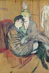 Les deux amies (Henri de Toulouse-Lautrec) - Muzeo.com