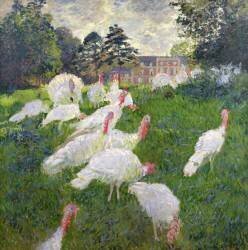 Les dindons (Claude Monet) - Muzeo.com