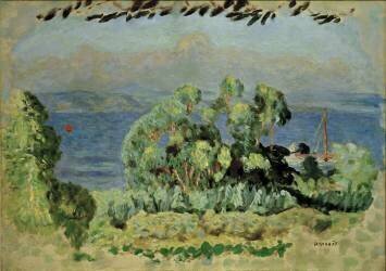 Les Eucalyptus (Pierre Bonnard) - Muzeo.com
