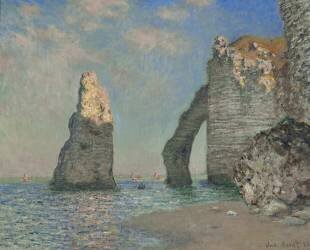 Les falaises d'Etretat (Claude Monet) - Muzeo.com