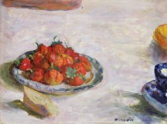 Les fraises (Pierre Bonnard) - Muzeo.com