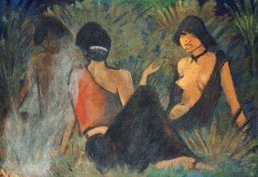 Les gitans du Campfire (Otto Mueller) - Muzeo.com