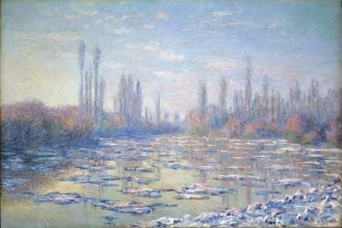 Les Glaçons (Claude Monet) - Muzeo.com