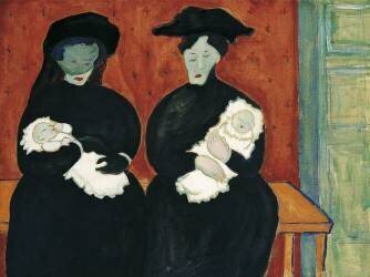 Les jumeaux (Marianne Werefkin) - Muzeo.com