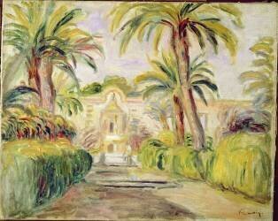 Les palmiers (Auguste Renoir) - Muzeo.com