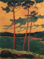 Les Pins rouges (Georges Lacombe) - Muzeo.com