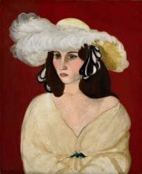 Les plumes blanches (Henri Matisse) - Muzeo.com