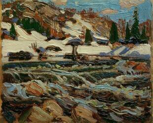 Les Rapides (Tom Thomson) - Muzeo.com